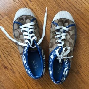 EUC Coach tennis shoes